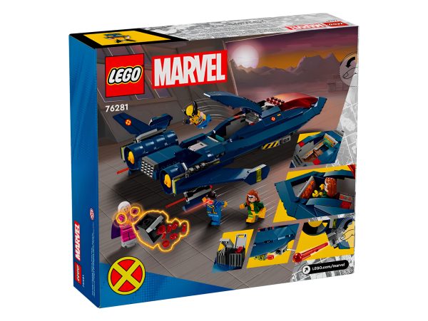 Конструктор LEGO Marvel Super Heroes 76281 Истребитель Людей - X